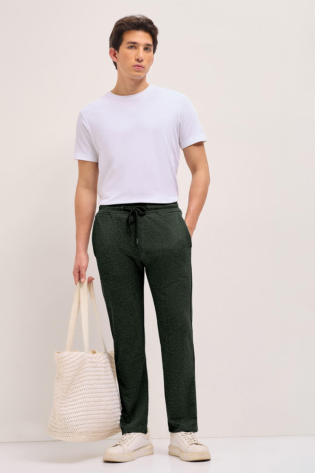 Cozio Track Pant Olive Green
