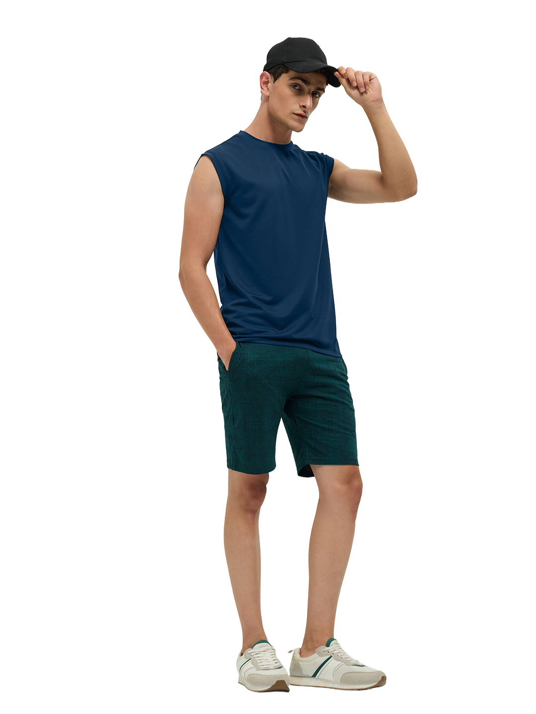 Flexo Sleeveless Estate Blue