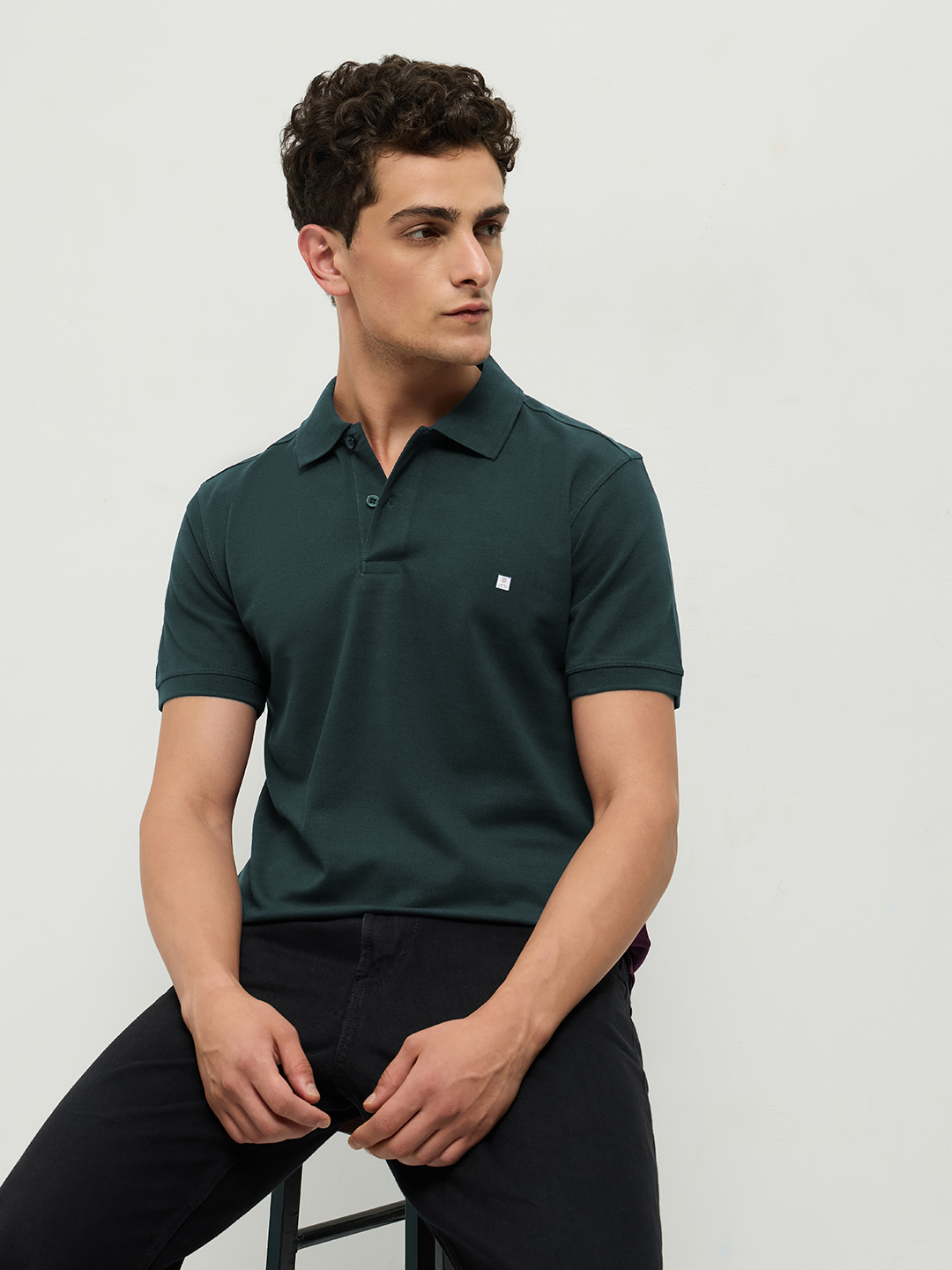 Polo Teal Blue