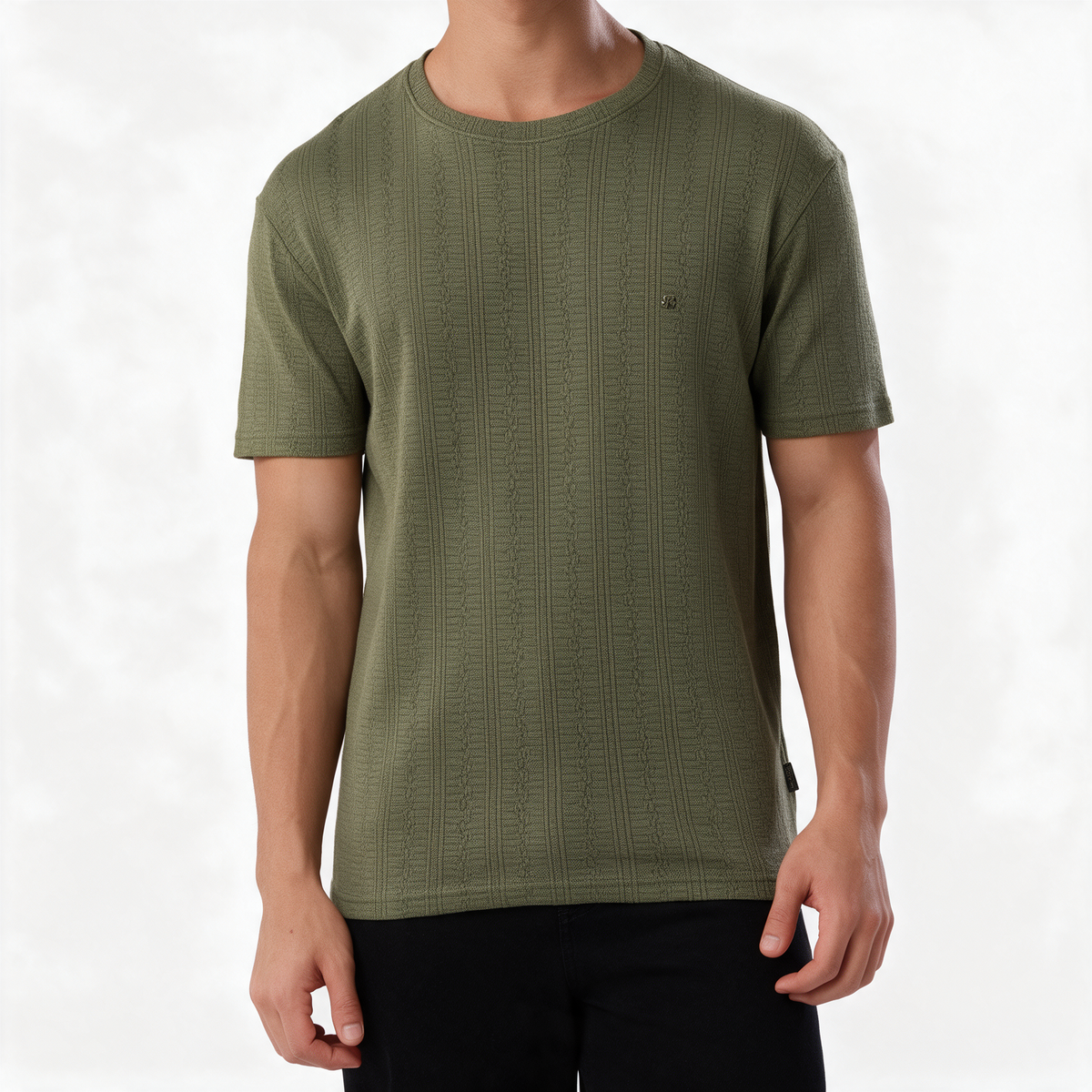 Terro Round Neck Olive