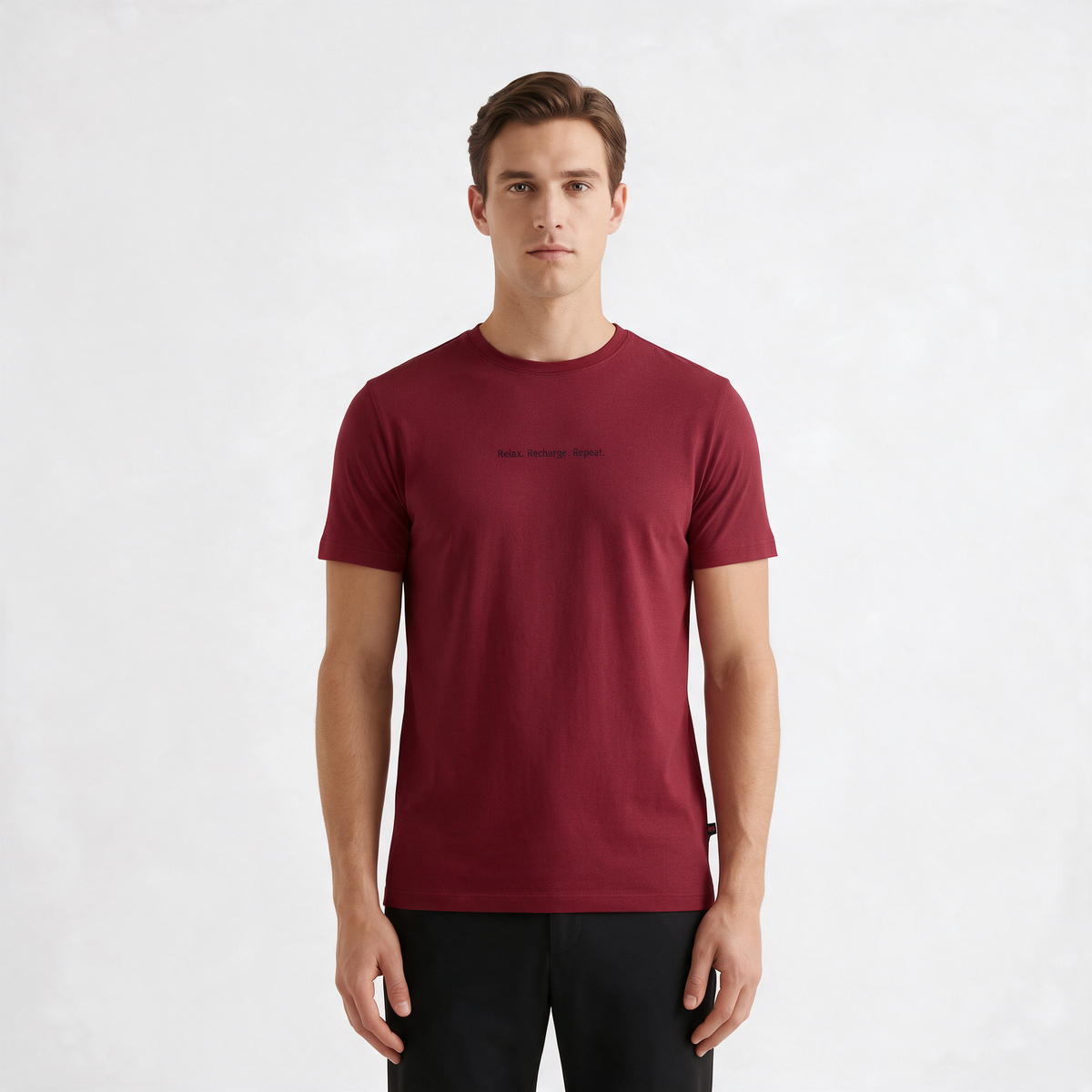 Zenzo Round Neck Merlot