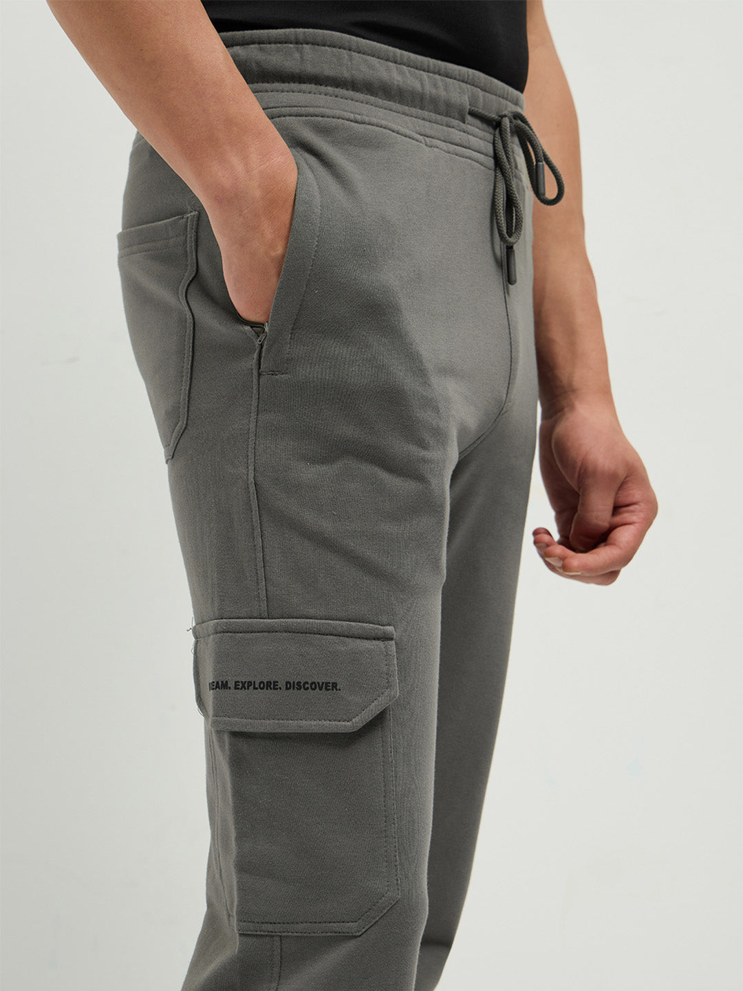 Arlo Track Pant Cement Grey