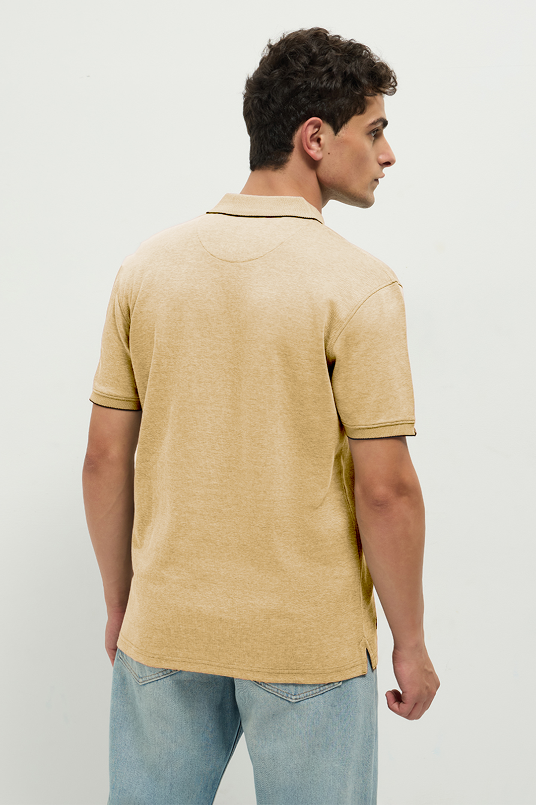 Ferro Dual-Tone Polo Dust Storm