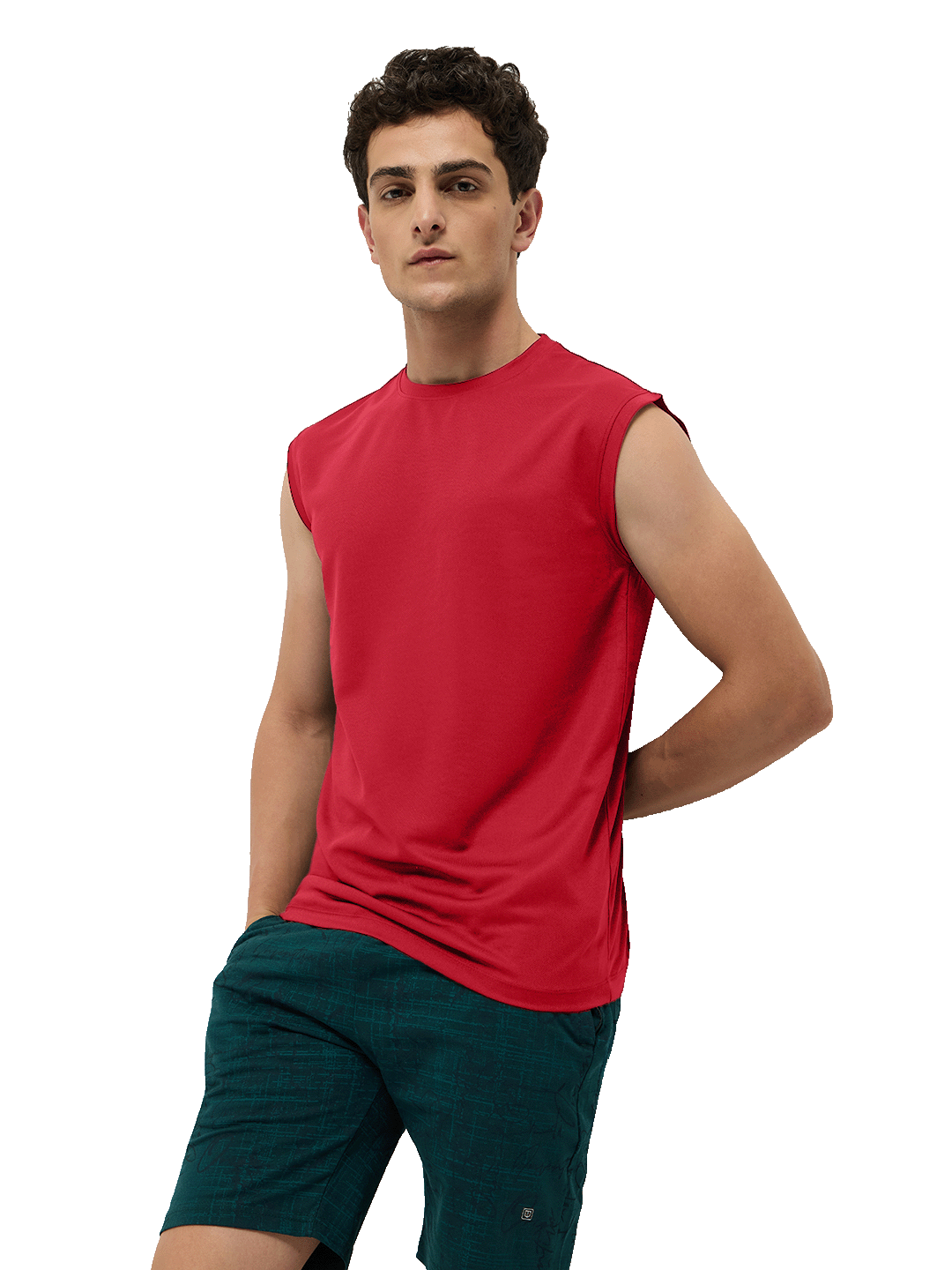 Flexo Sleeveless High Risk Red