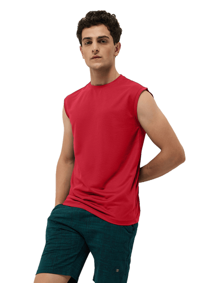 Flexo Sleeveless High Risk Red