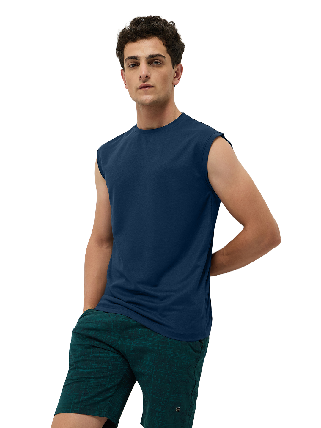 Flexo Sleeveless Estate Blue