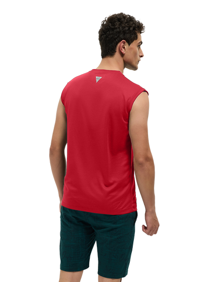 Flexo Sleeveless High Risk Red