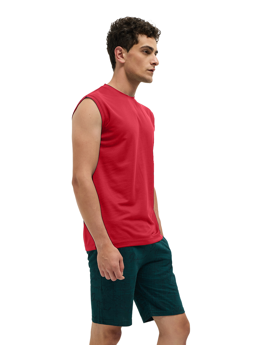Flexo Sleeveless High Risk Red