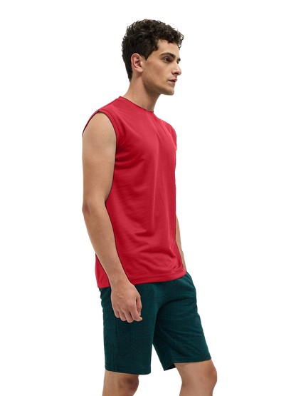 Flexo Sleeveless High Risk Red