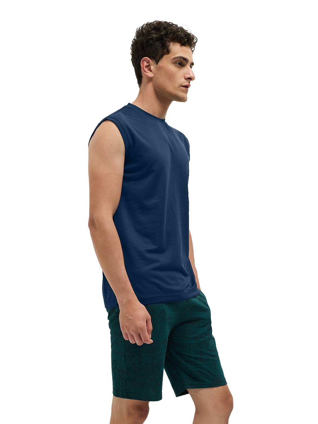 Flexo Sleeveless Estate Blue