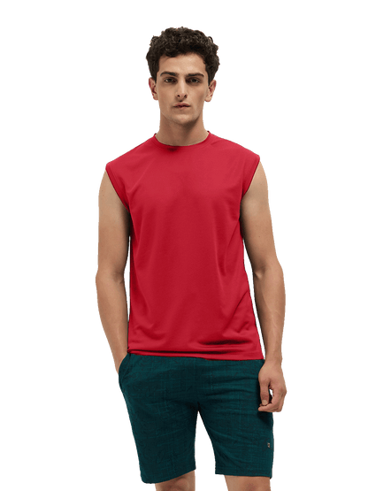Flexo Sleeveless High Risk Red
