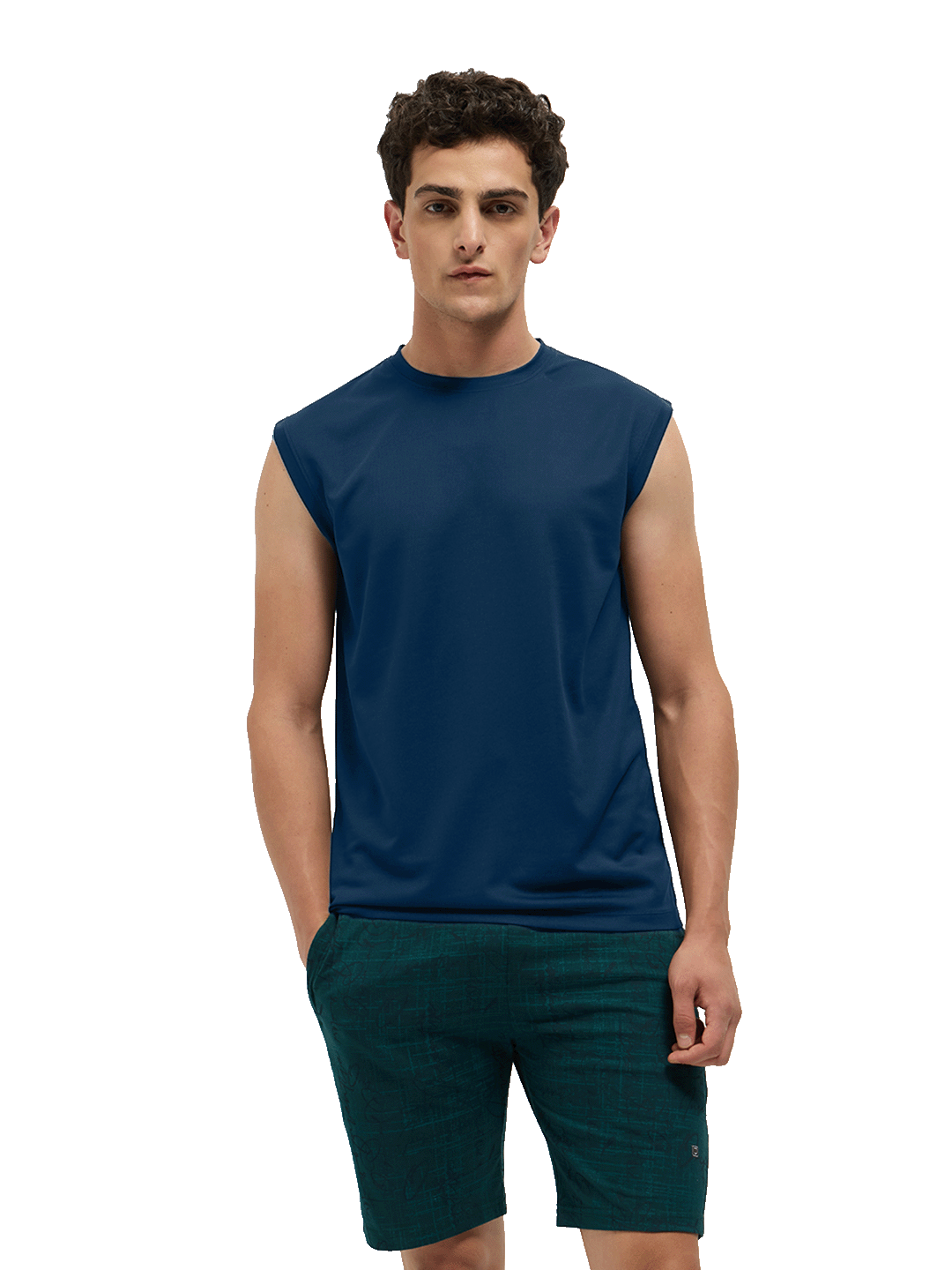 Flexo Sleeveless Estate Blue