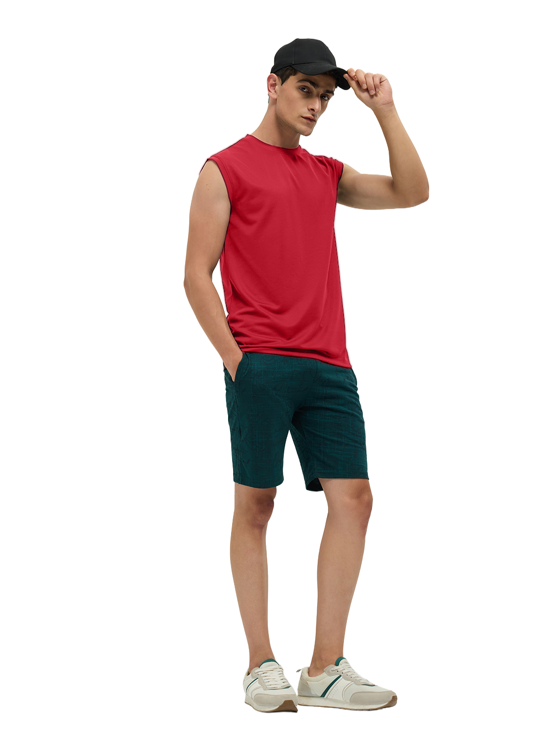 Flexo Sleeveless High Risk Red
