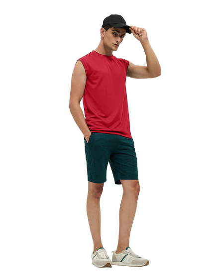 Flexo Sleeveless High Risk Red