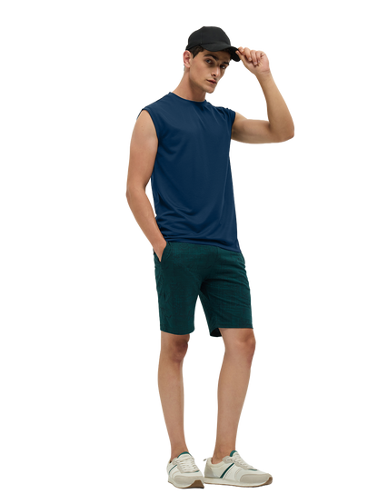 Flexo Sleeveless Estate Blue
