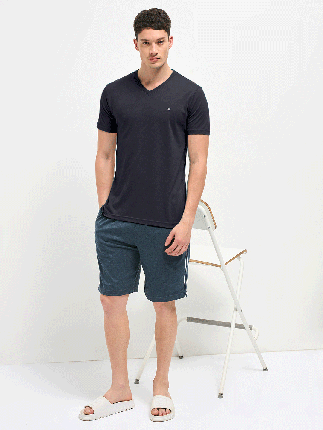 Lotto V-Neck Dark Grey