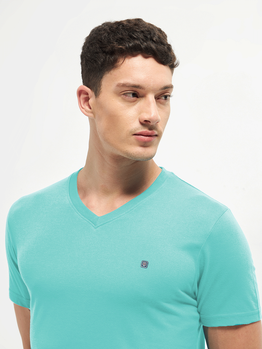 Lotto V-Neck Light Ferozi