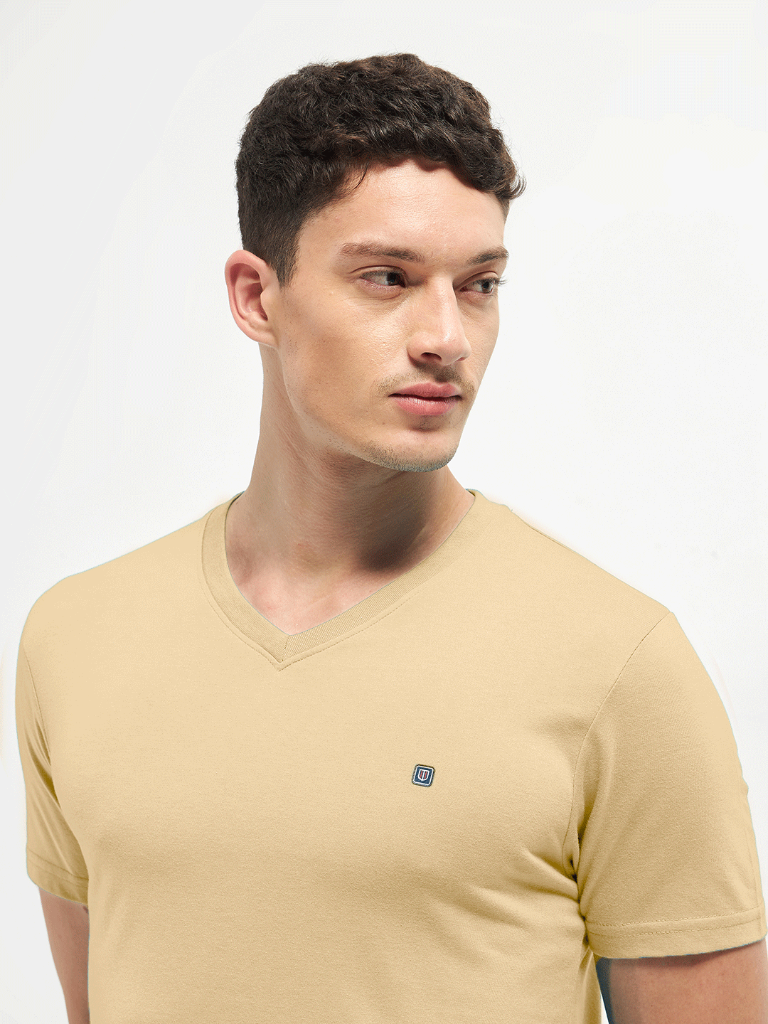 Lotto V-Neck Beige