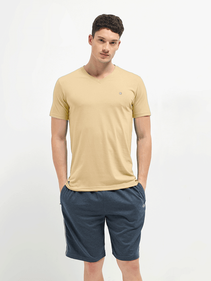 Lotto V-Neck Beige