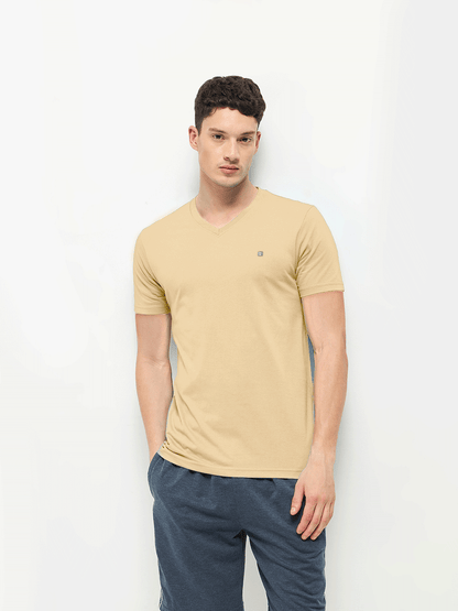 Lotto V-Neck Beige