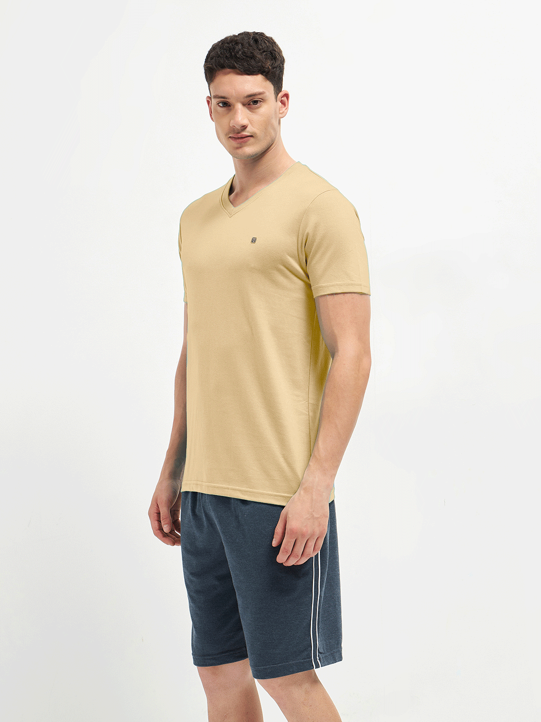 Lotto V-Neck Beige