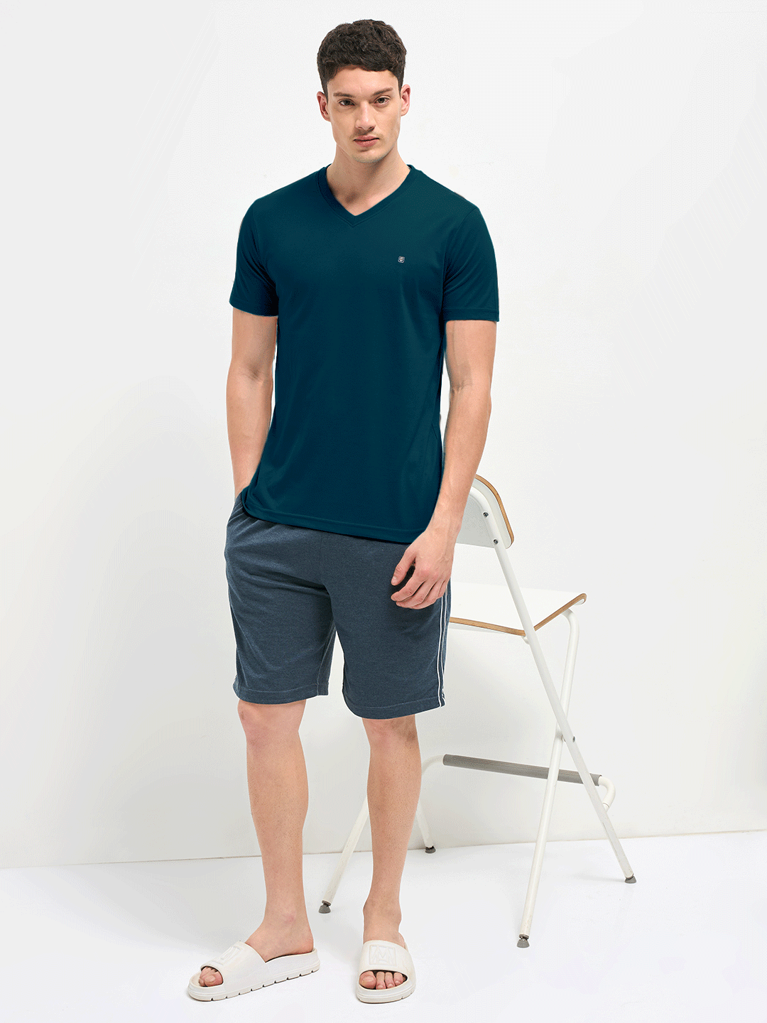 Lotto V-Neck Blue