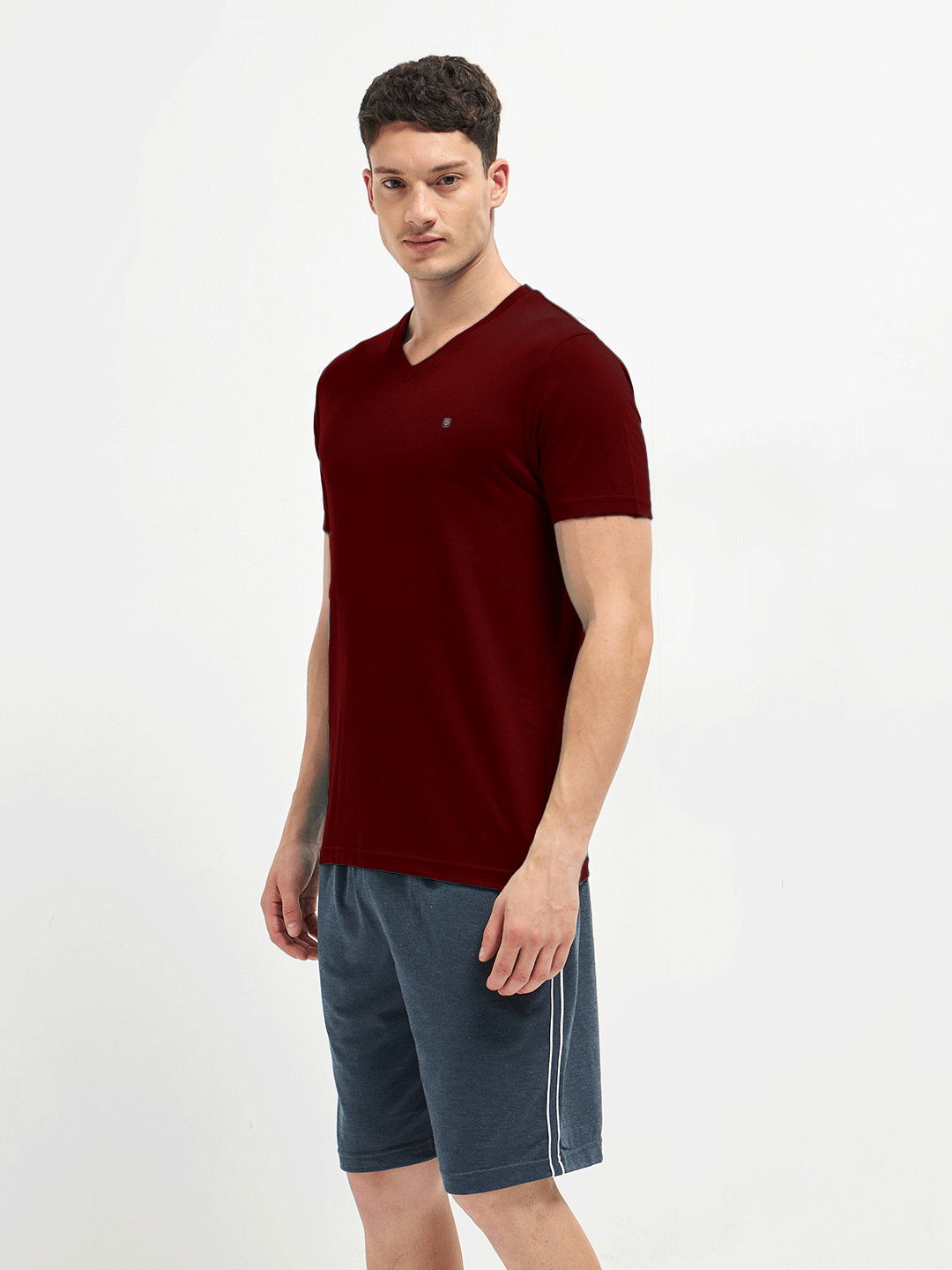 Lotto V-Neck Burgundy
