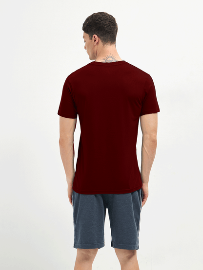 Lotto V-Neck Burgundy