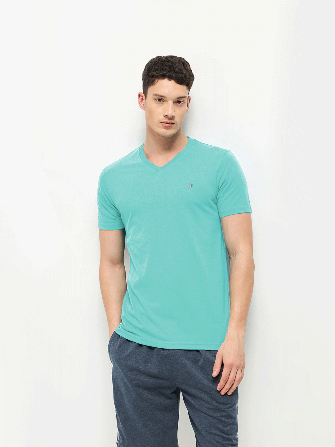 Lotto V-Neck Light Ferozi