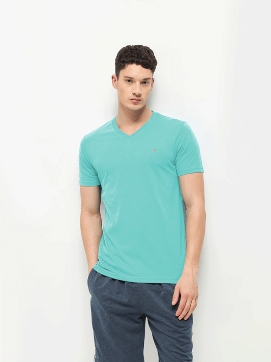 Lotto V-Neck Light Ferozi