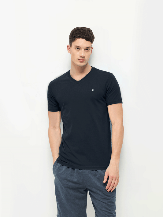 Lotto V-Neck Medium Blue