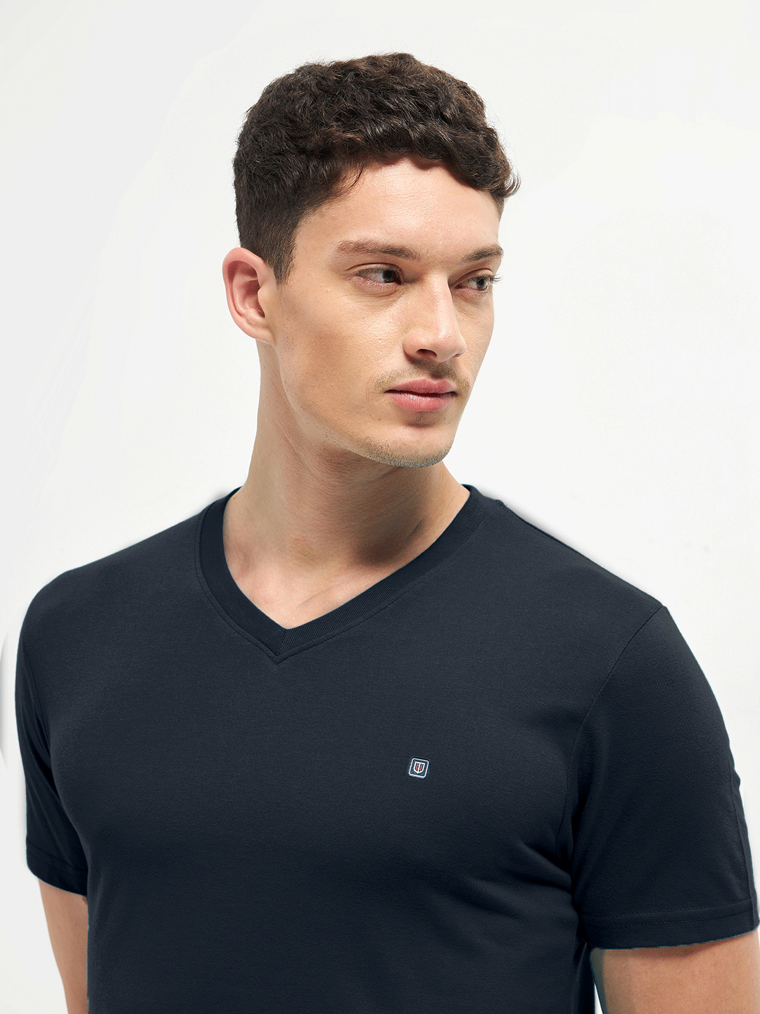Lotto V-Neck Medium Blue