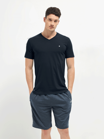 Lotto V-Neck Medium Blue