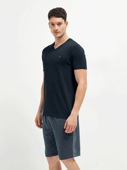 Lotto V-Neck Medium Blue