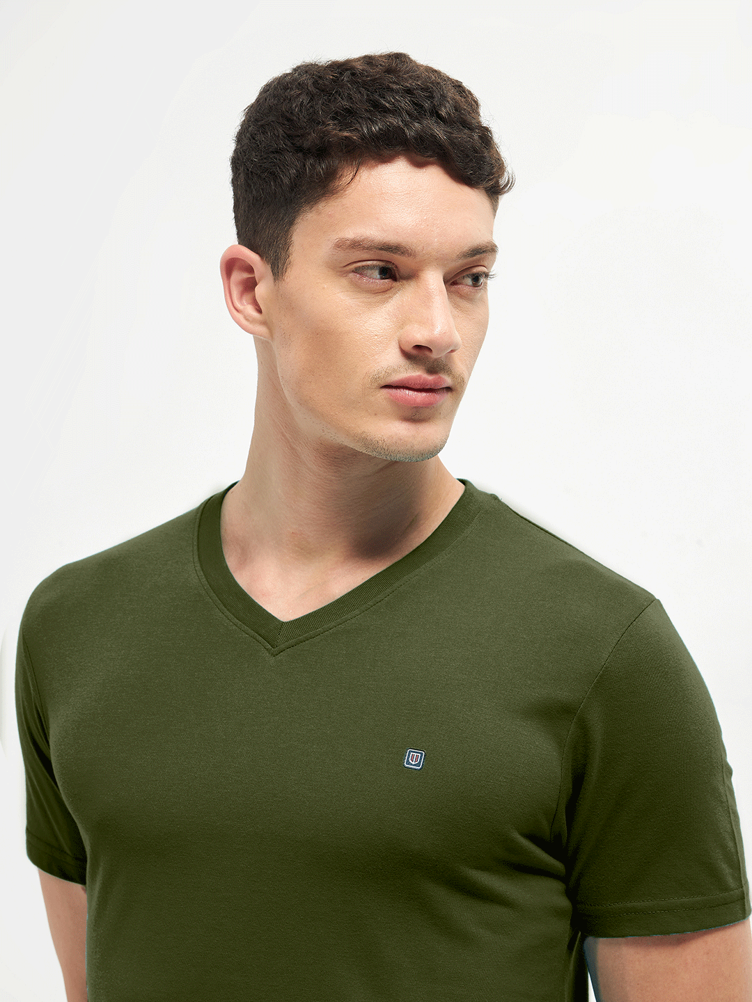 Lotto V-Neck Olive