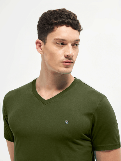 Lotto V-Neck Olive
