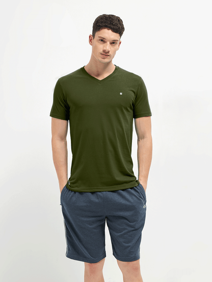 Lotto V-Neck Olive
