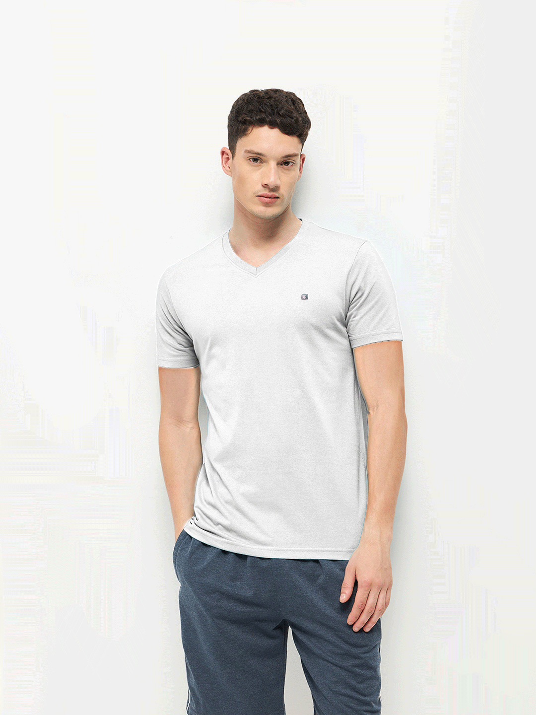 Lotto V-Neck White