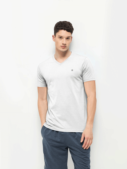 Lotto V-Neck White