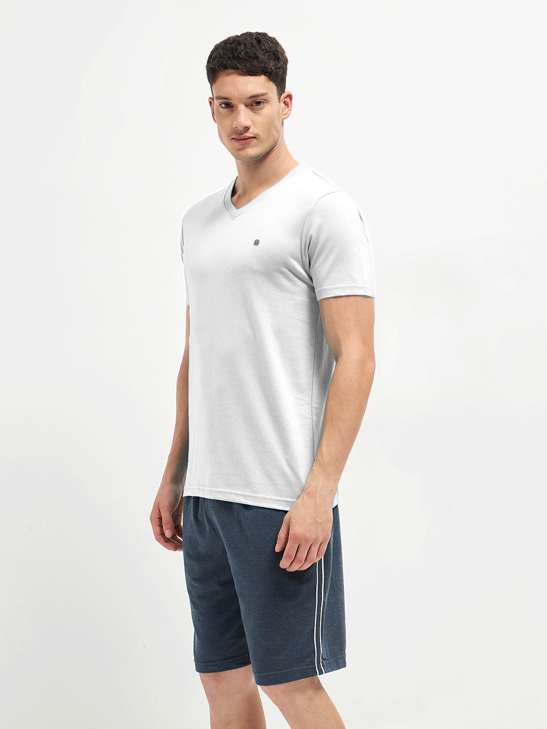 Lotto V-Neck White