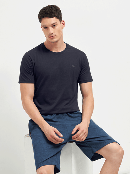 Motto Round Neck Dark Grey
