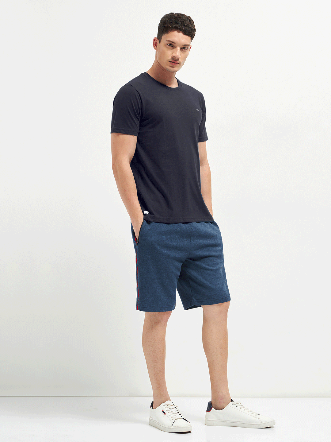 Motto Round Neck Dark Grey