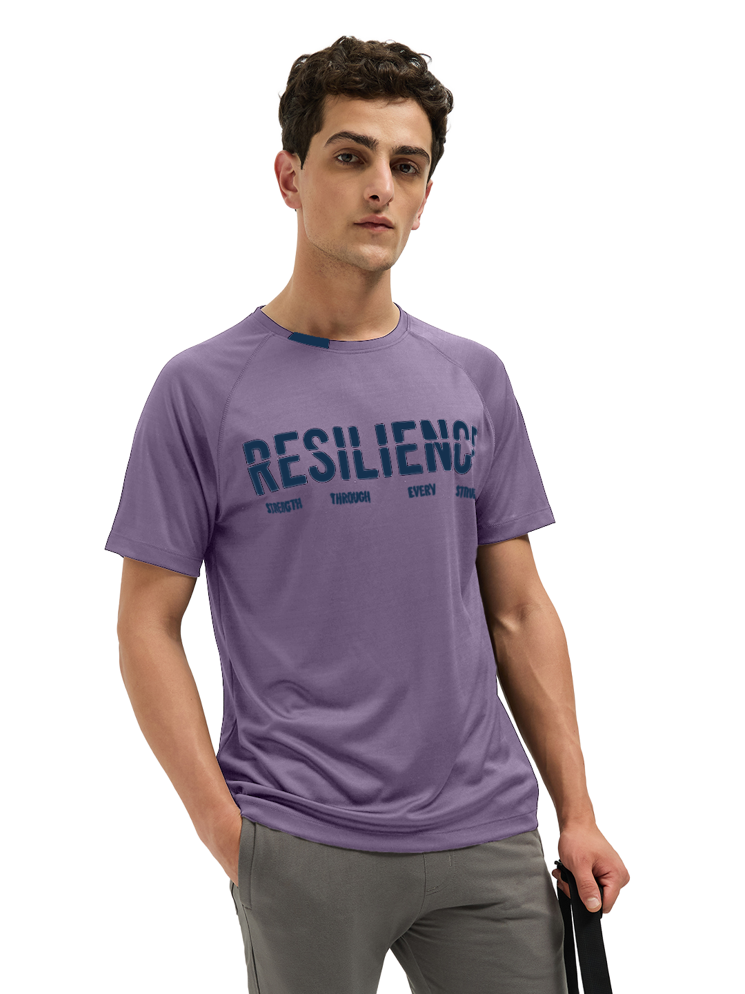 Strivo Round Neck Orchid Mist