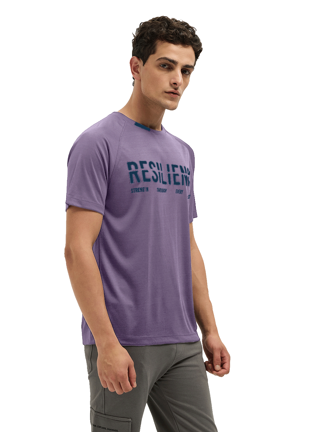 Strivo Round Neck Orchid Mist