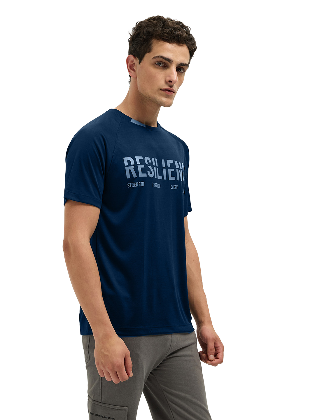 Strivo Round Neck Estate Blue