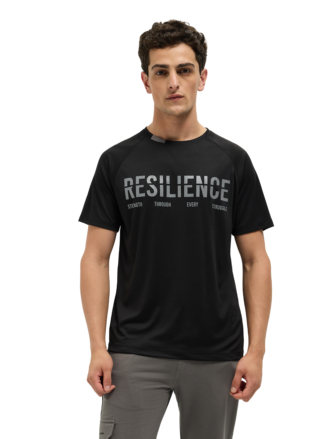 Strivo Round Neck Black