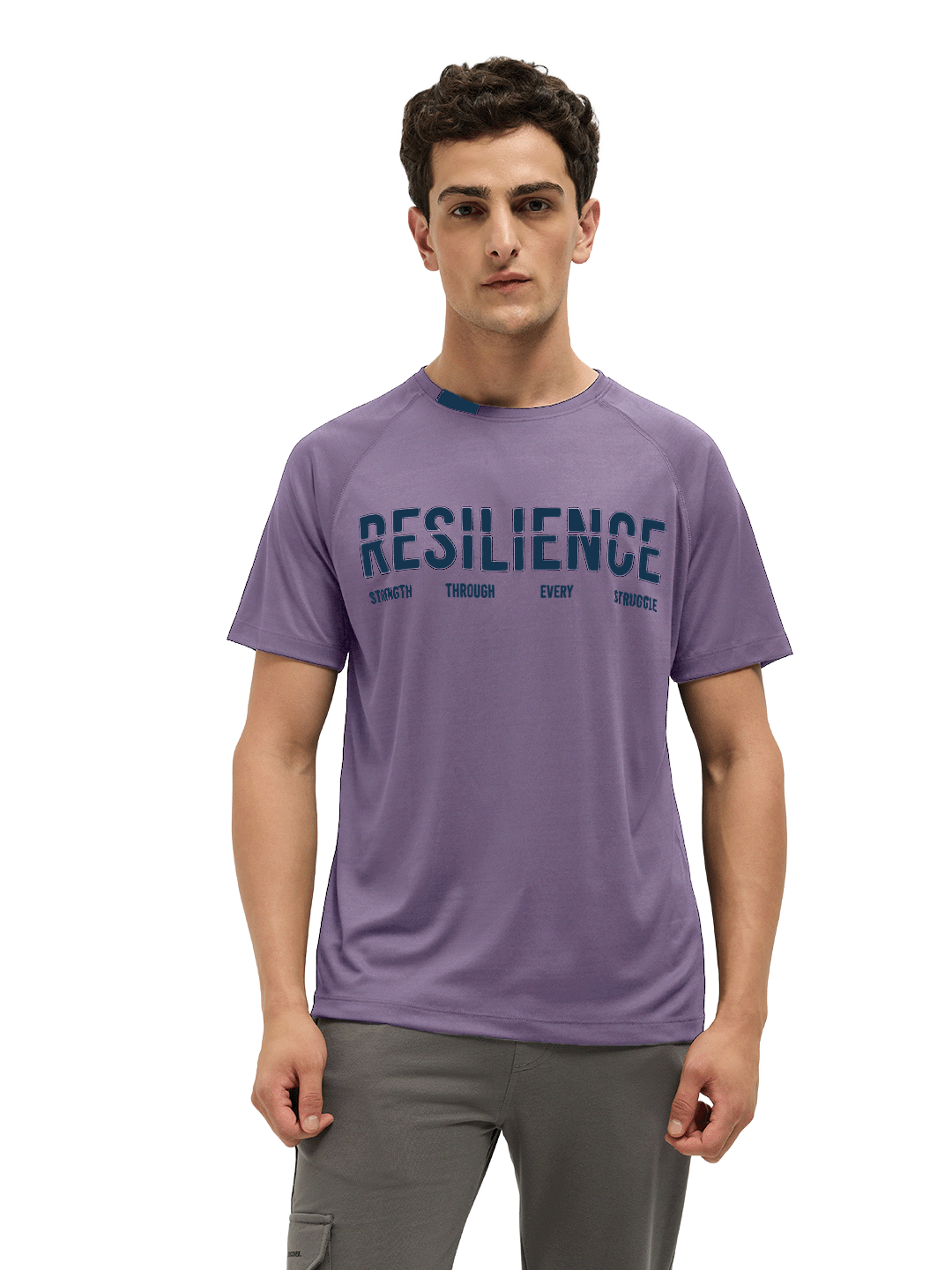 Strivo Round Neck Orchid Mist